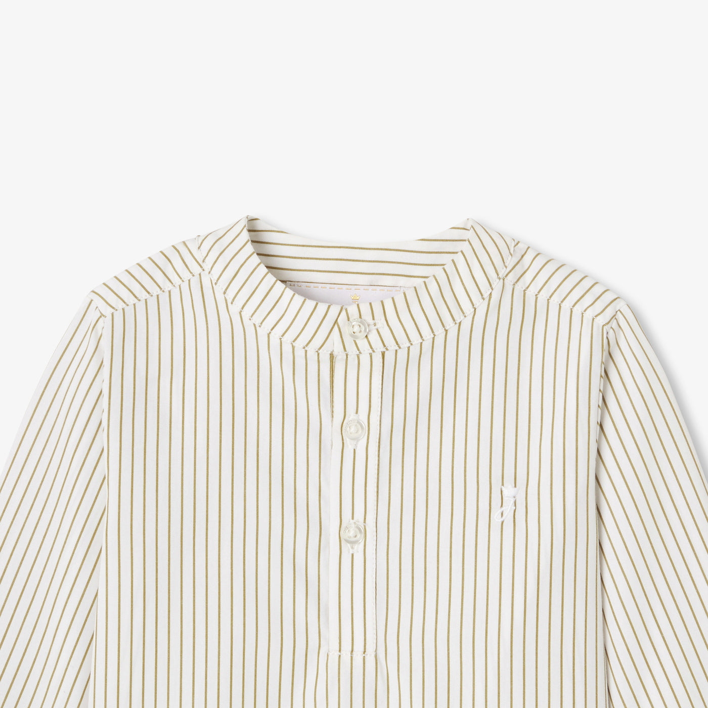 Baby boy striped cotton shirt