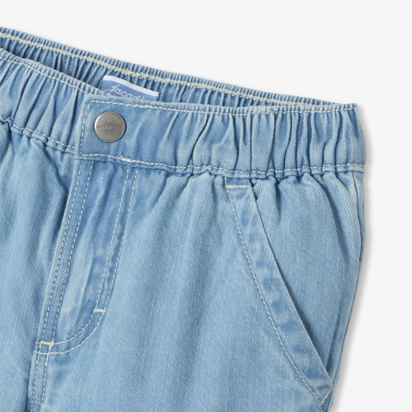 Baby boy jeans lined with cotton