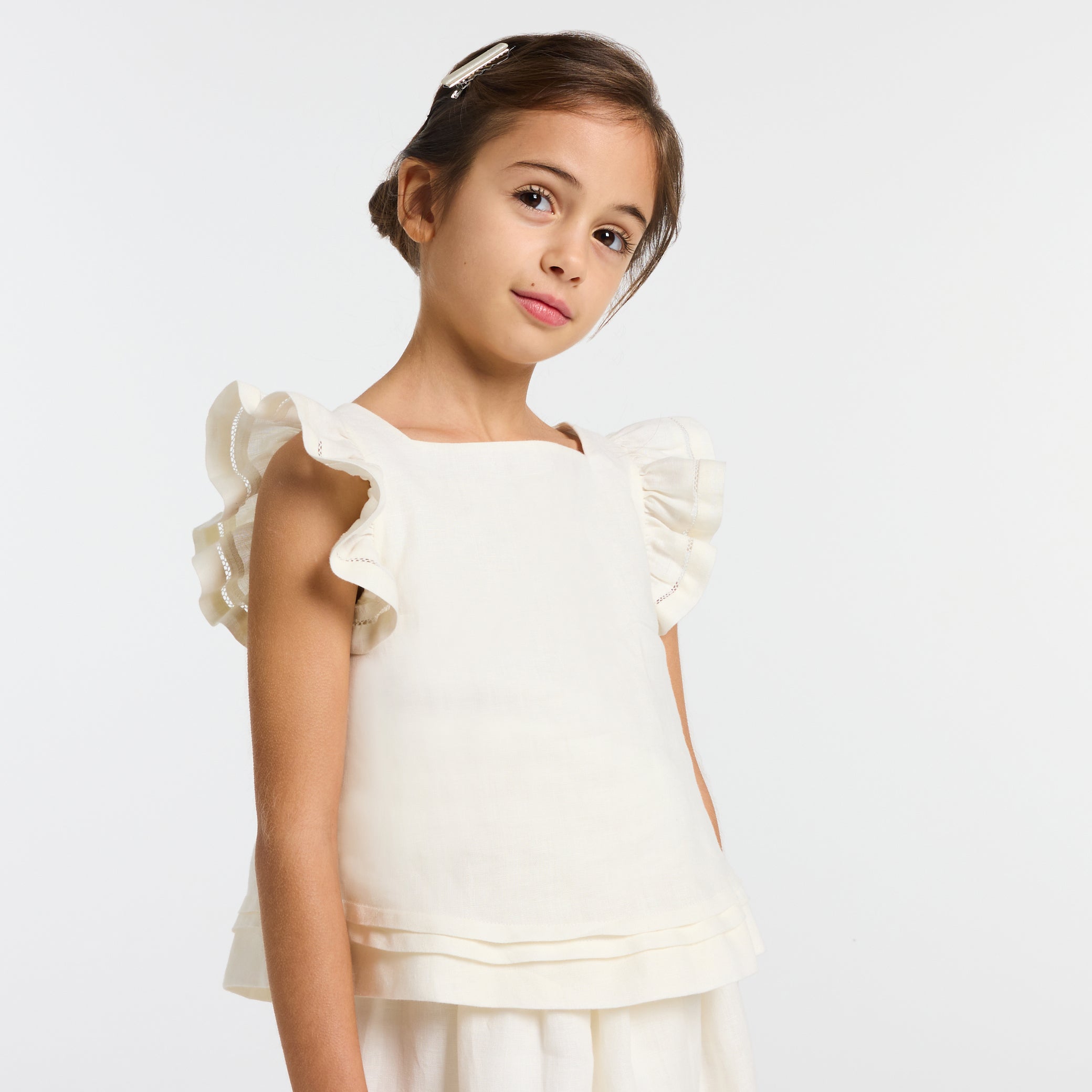 Girl linen top