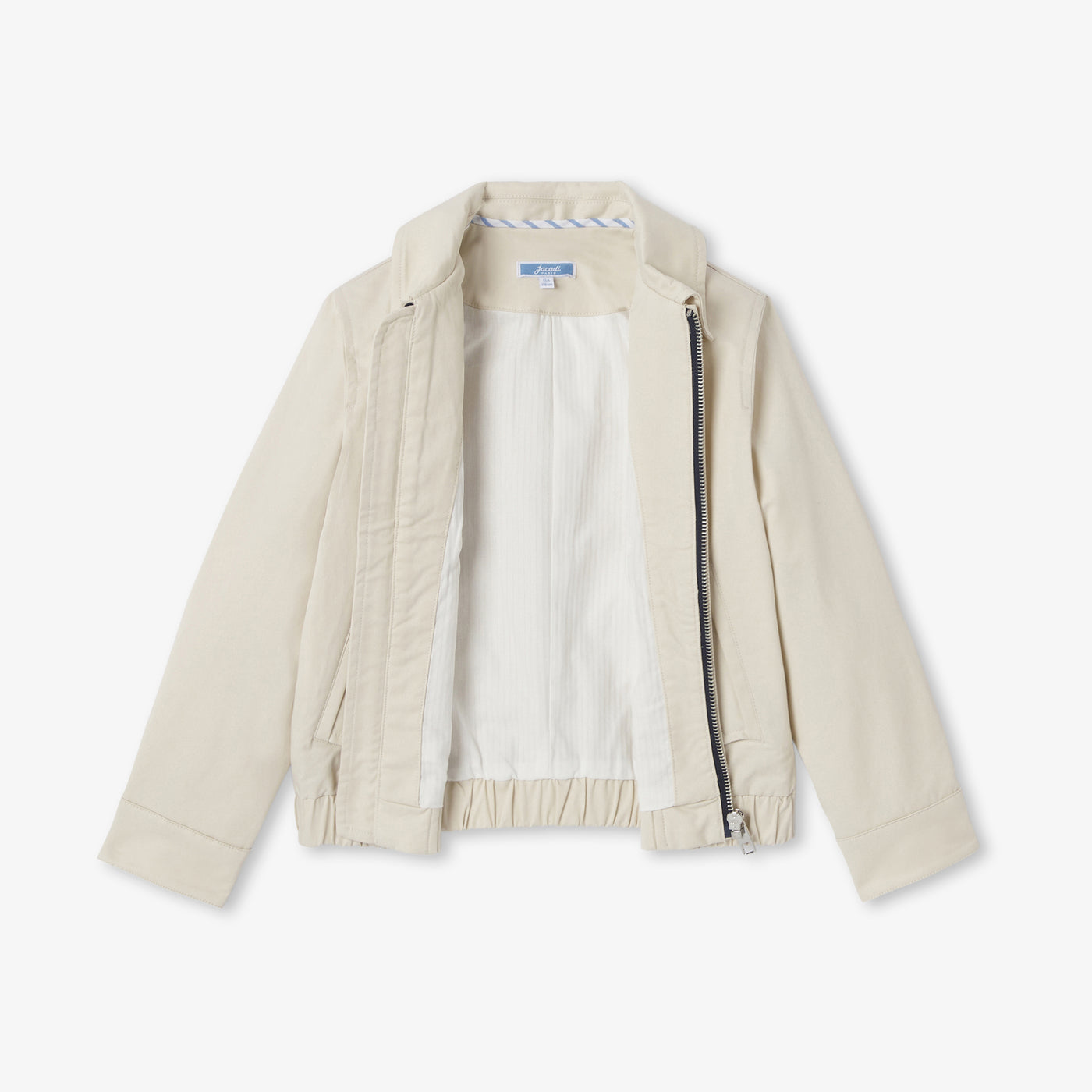 Child lightweight twill Harrington jacket