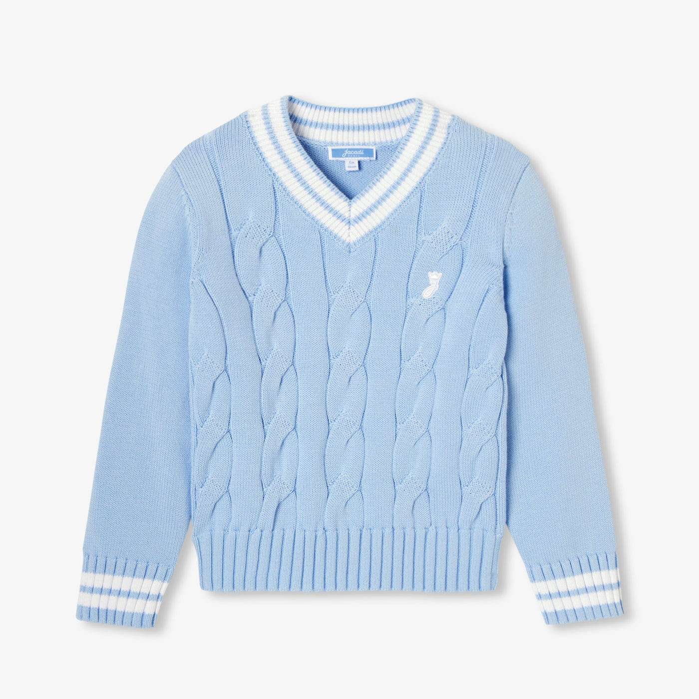 Child thick gauge cotton sweater