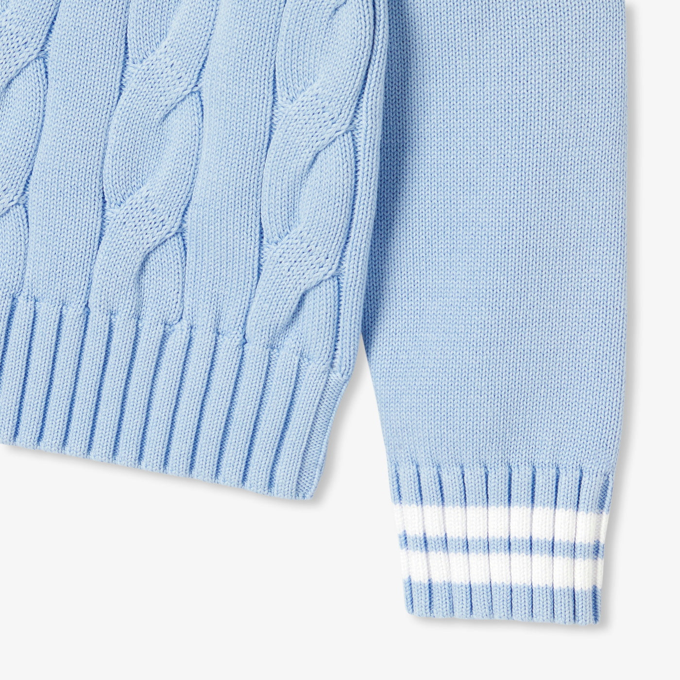 Child thick gauge cotton sweater