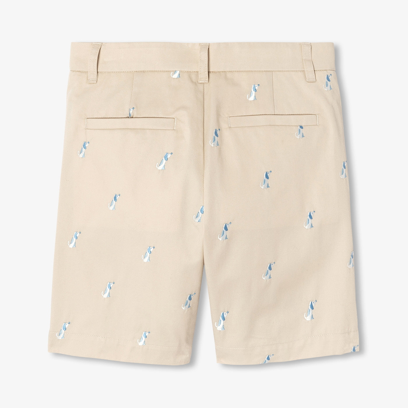 Boy cotton twill Bermuda shorts