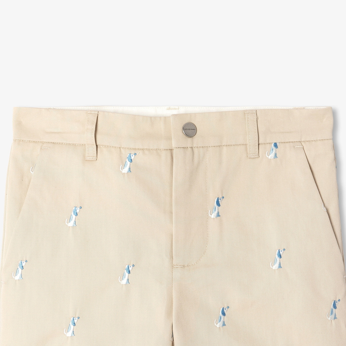 Boy cotton twill Bermuda shorts