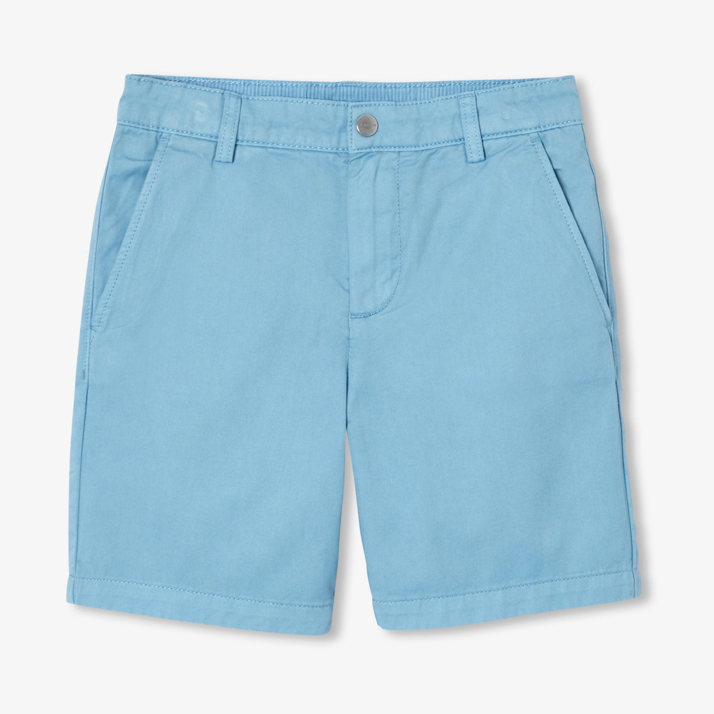 Boy cotton twill Bermuda shorts