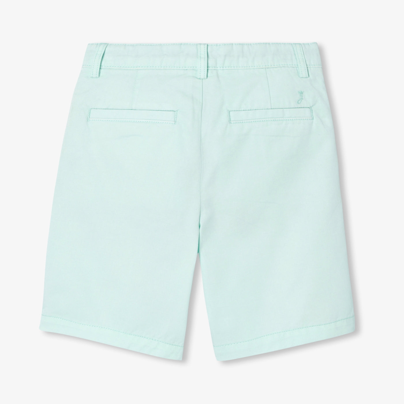 Boy cotton twill Bermuda shorts