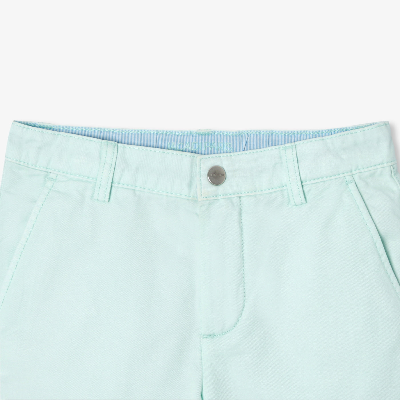 Boy cotton twill Bermuda shorts