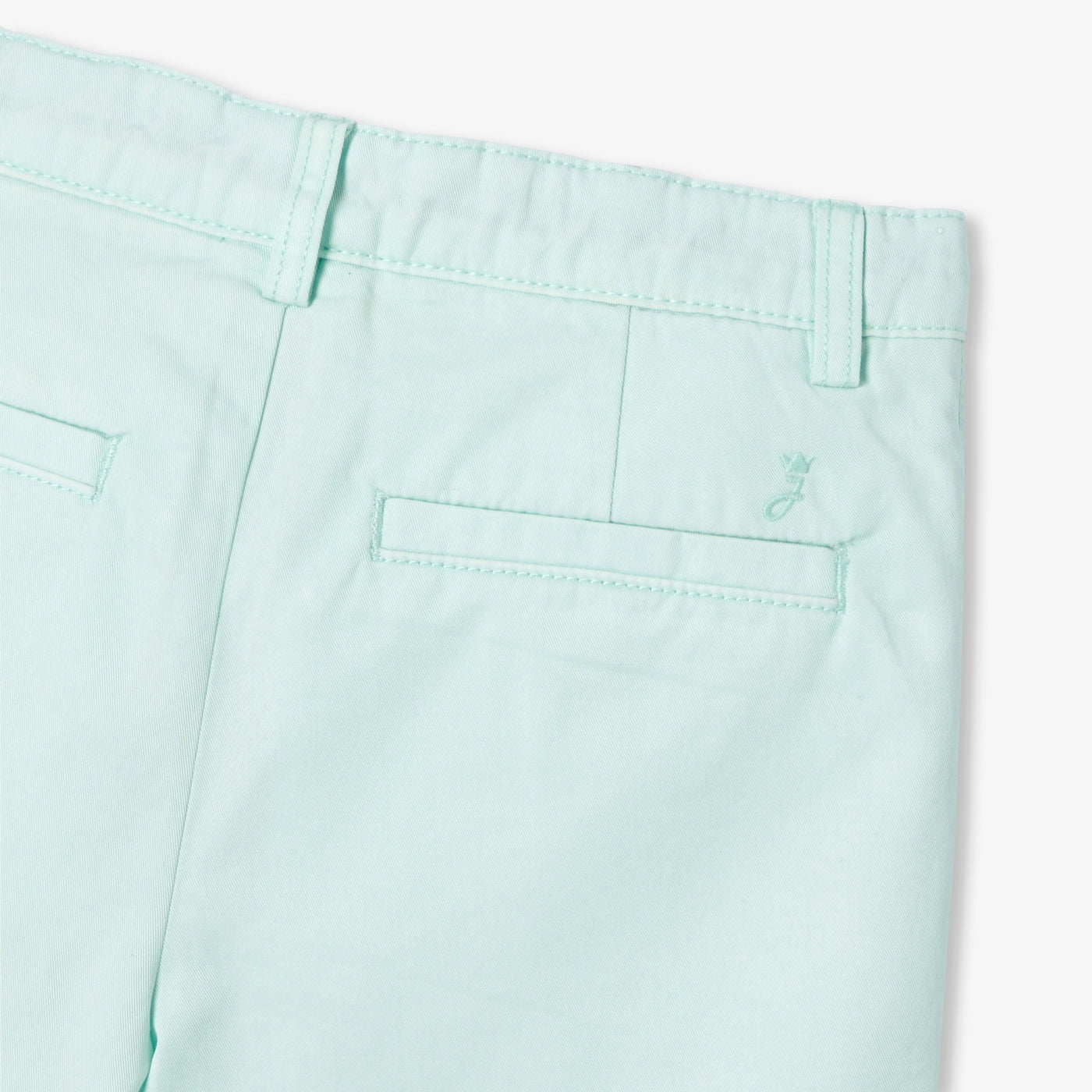 Boy cotton twill Bermuda shorts