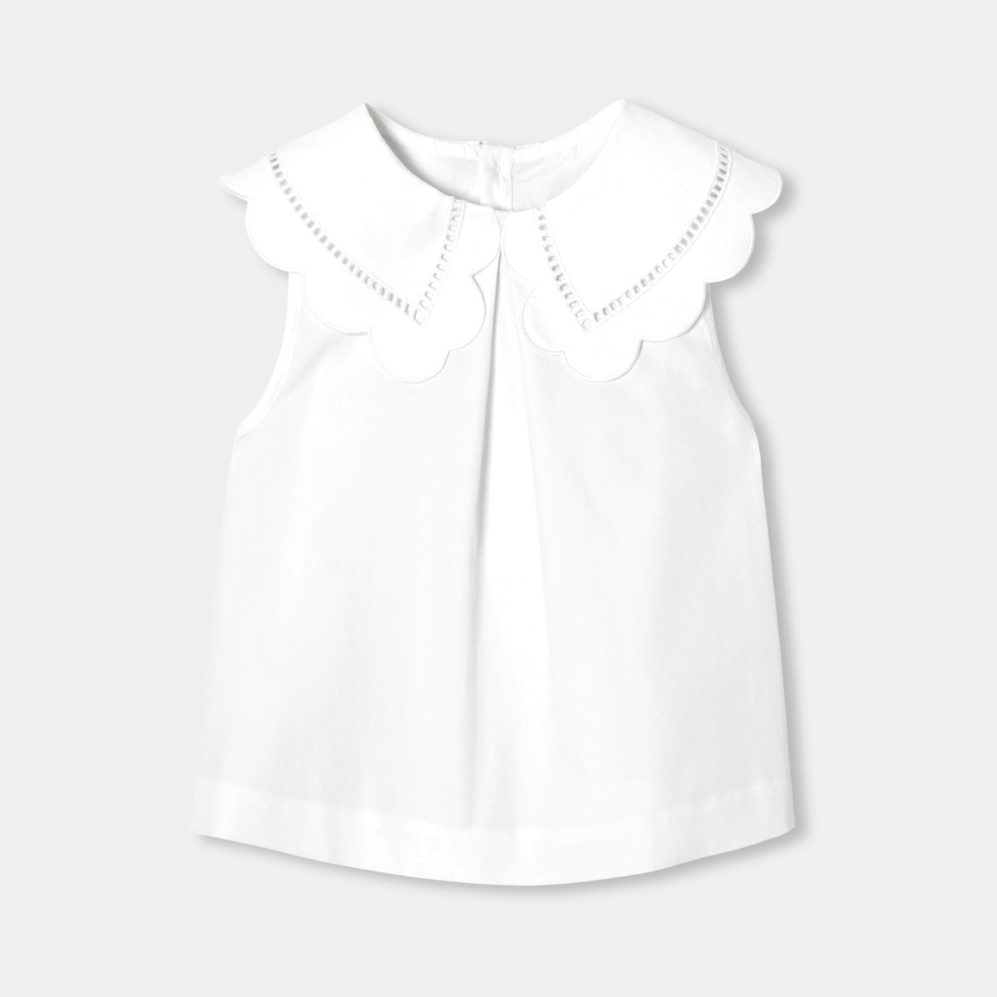 Girl poplin blouse