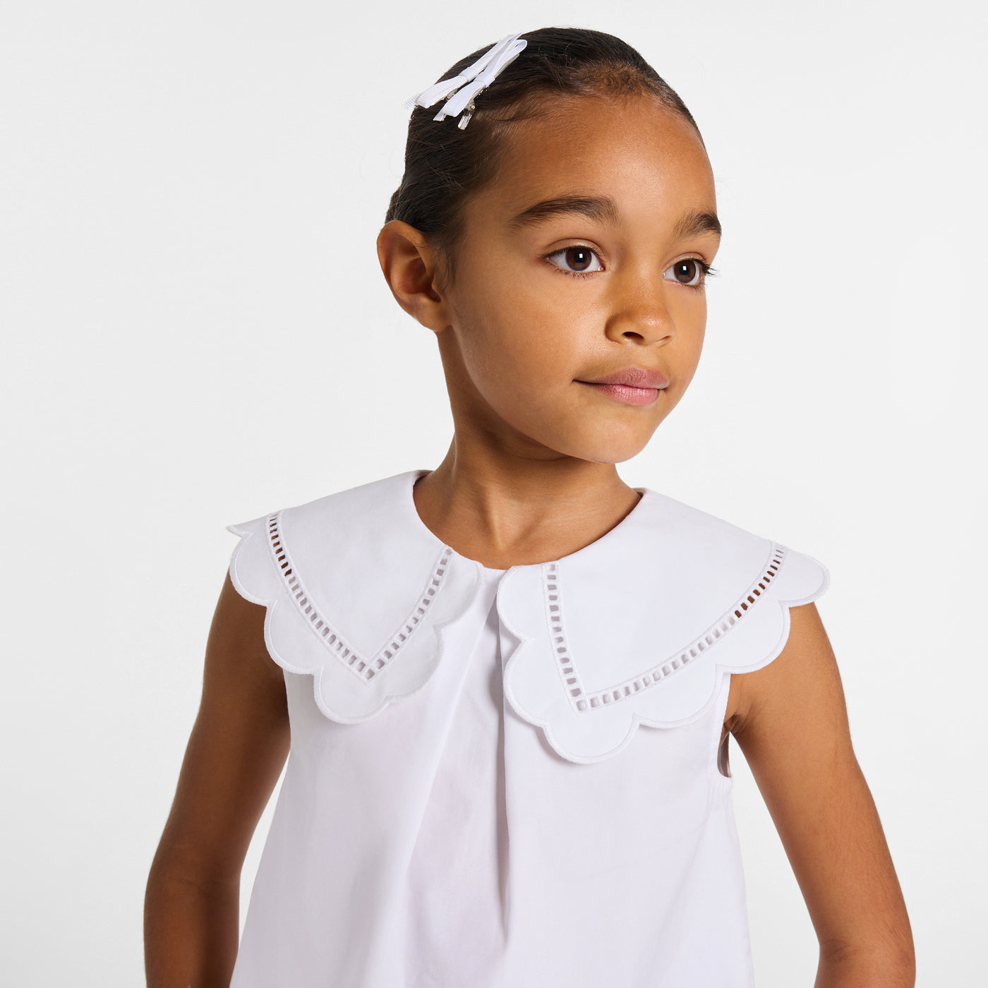Girl poplin blouse