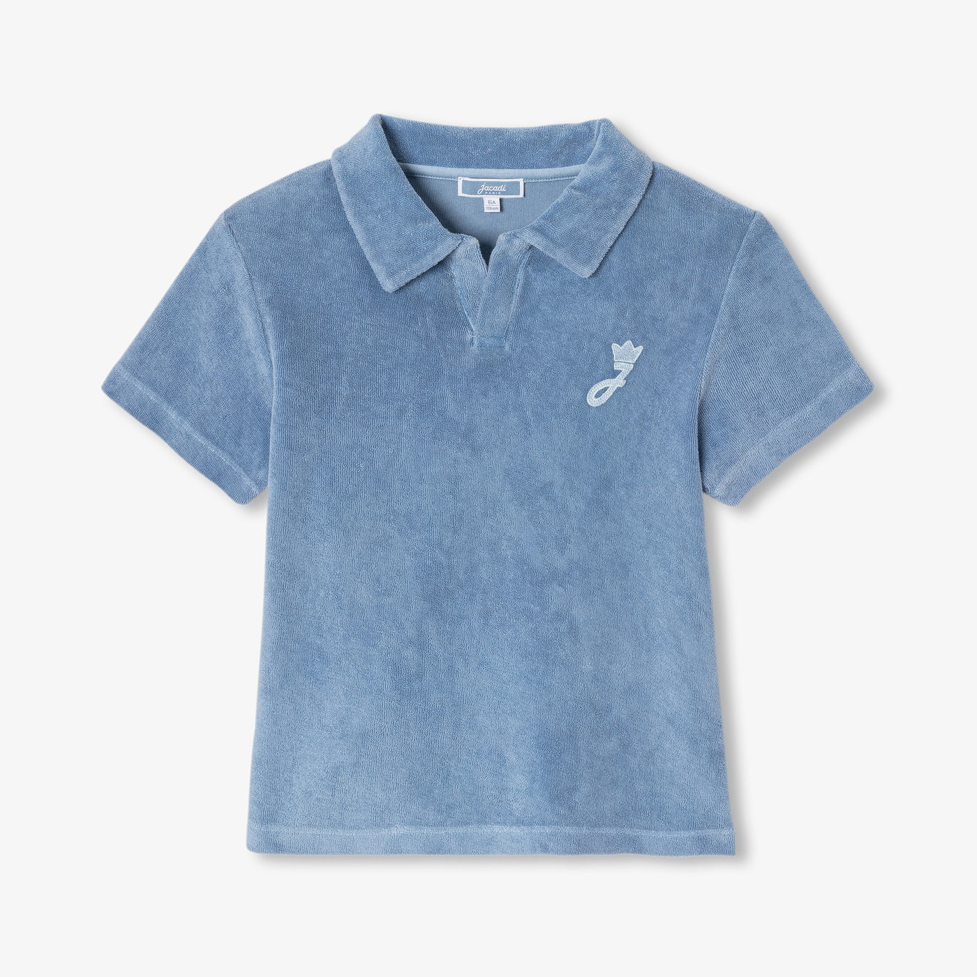 Child terry cloth polo shirt