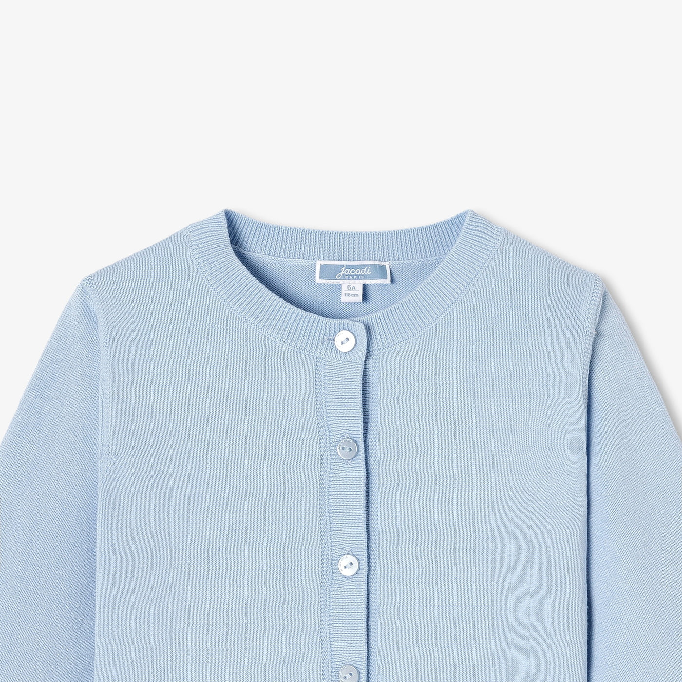 Girl jersey cardigan