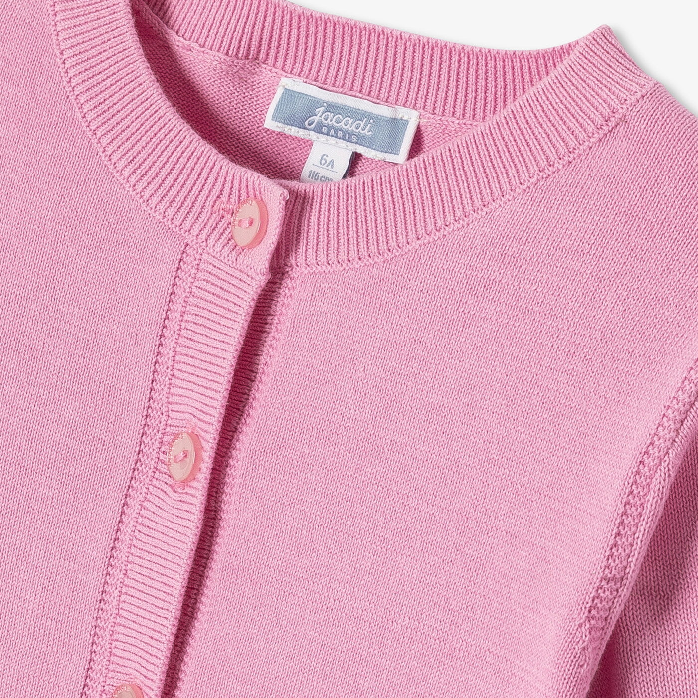 Girl jersey cardigan