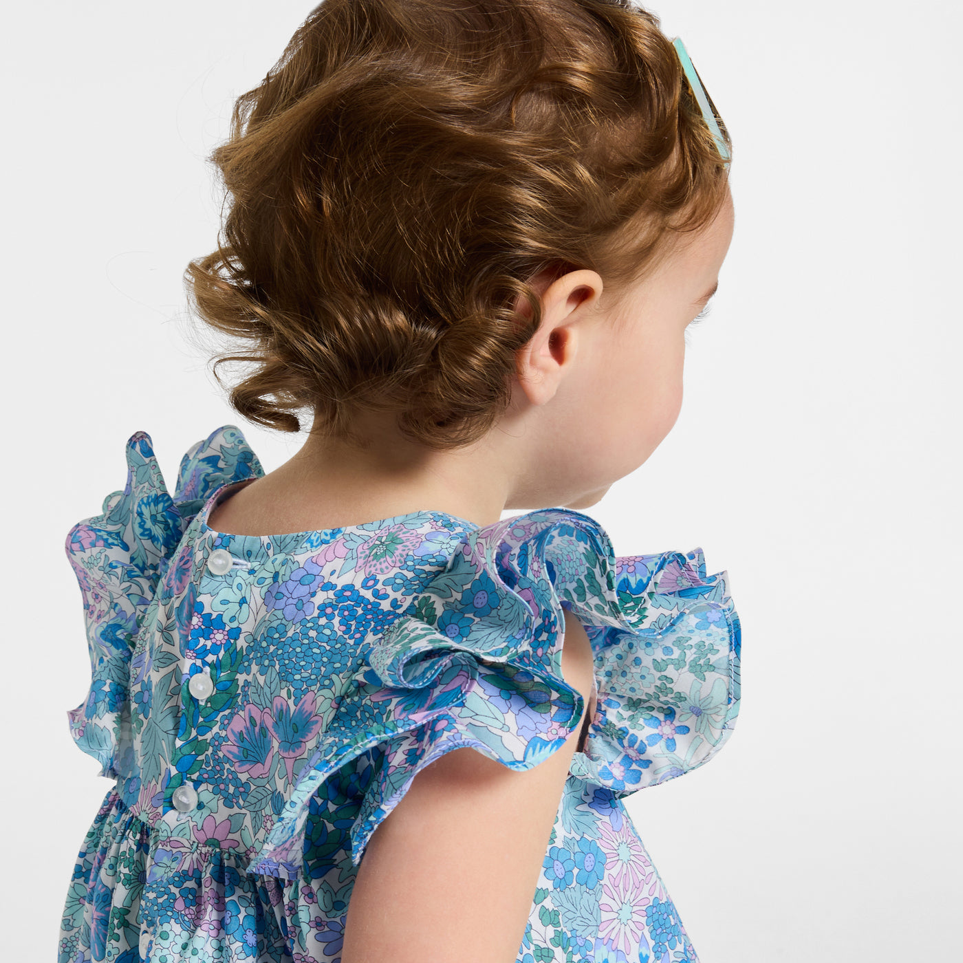 Baby girl dress in Liberty fabric