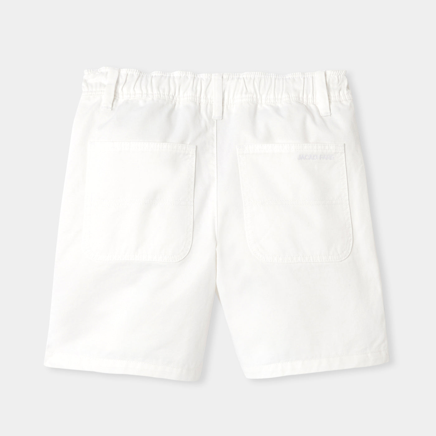 Boy cotton twill Bermuda shorts