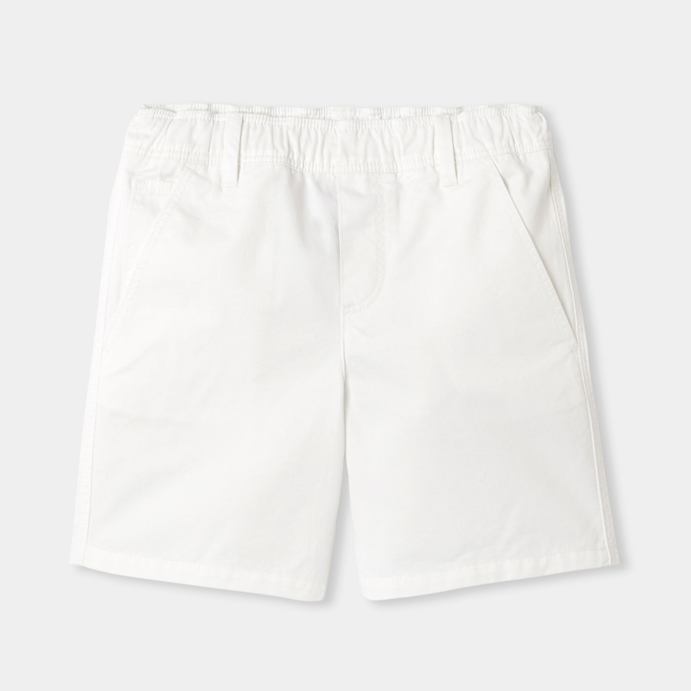 Boy cotton twill Bermuda shorts