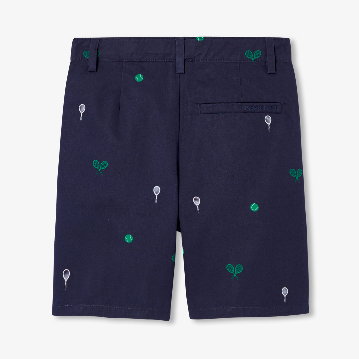 Boy printed twill Bermuda shorts