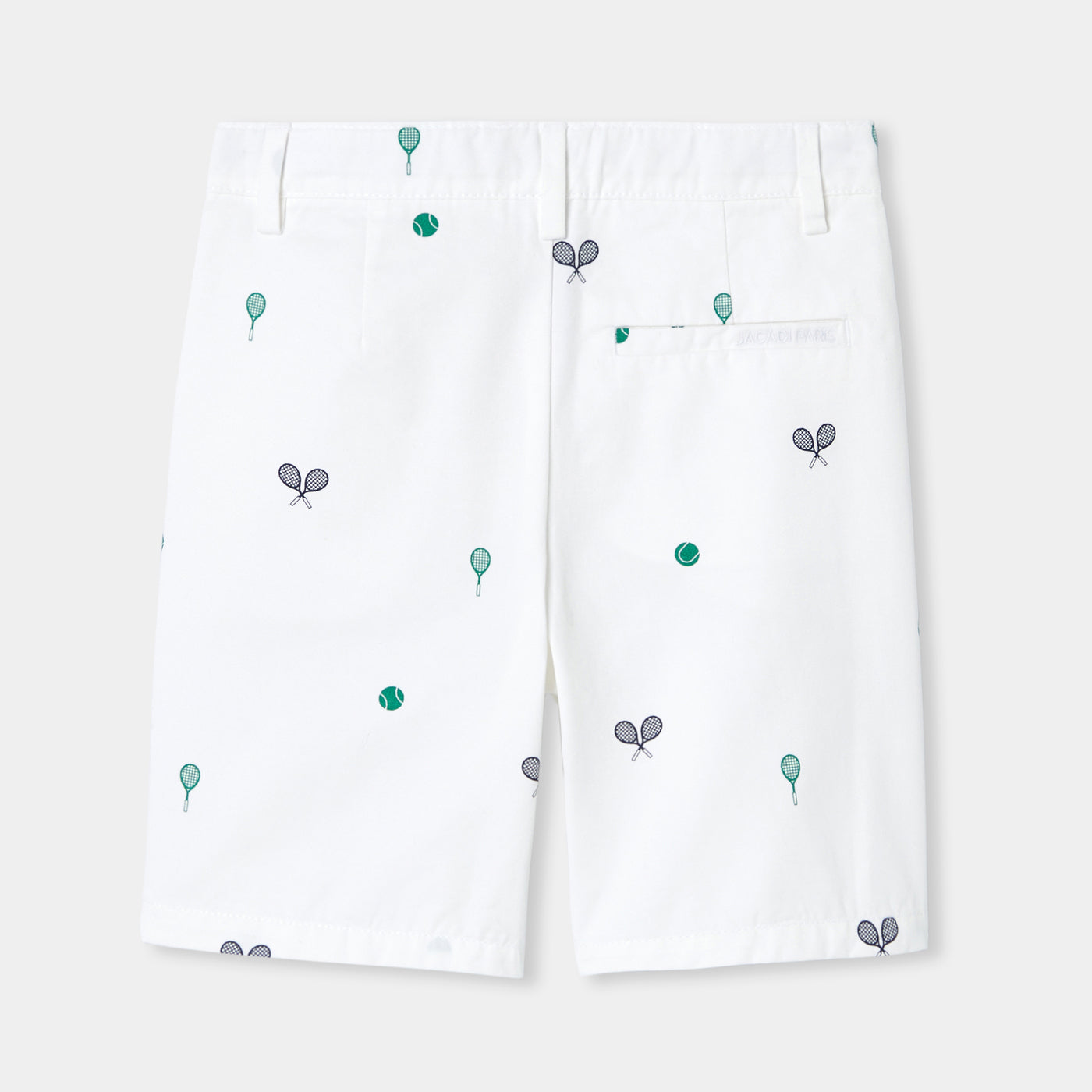 Boy printed twill Bermuda shorts