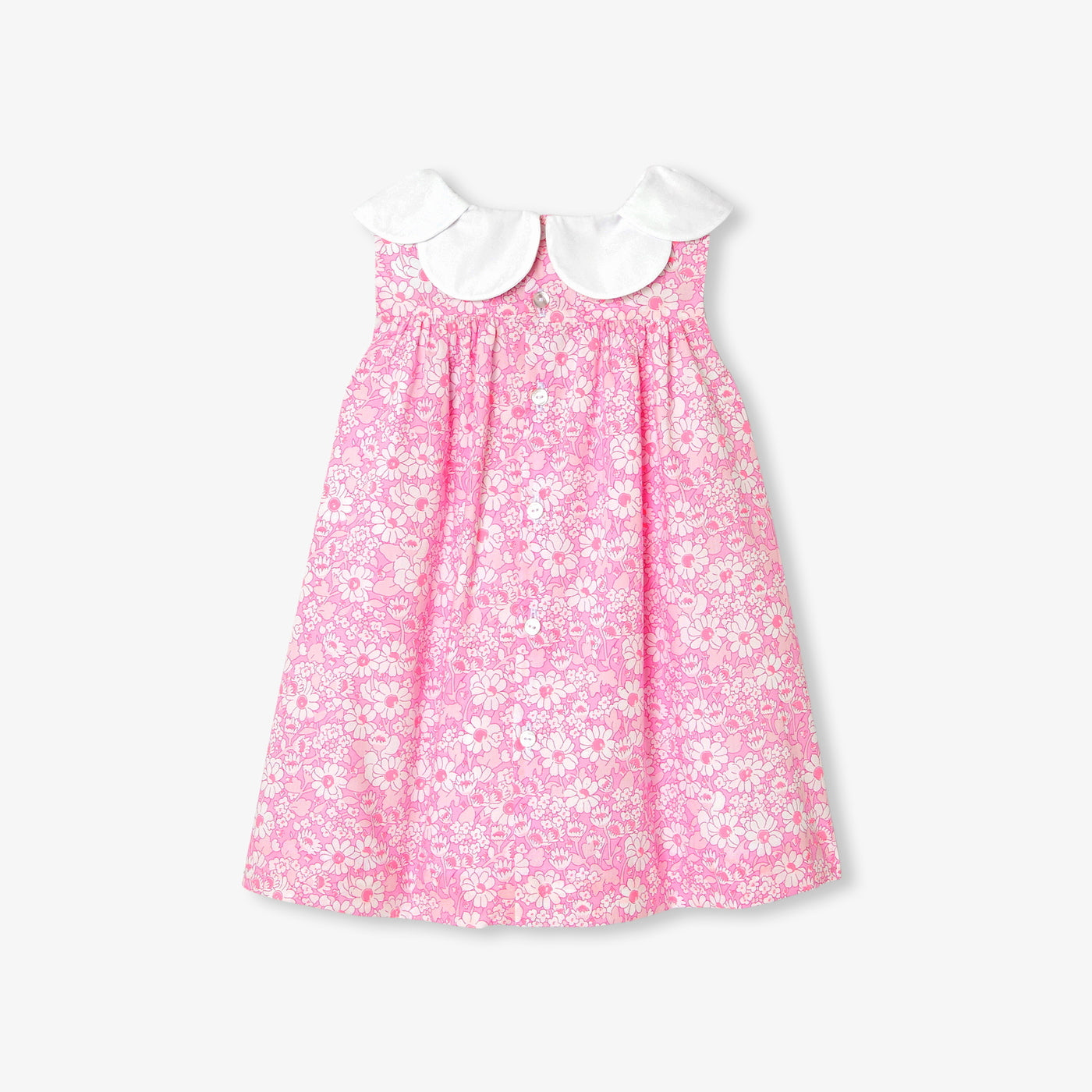 Baby girl Liberty fabric ceremony dress