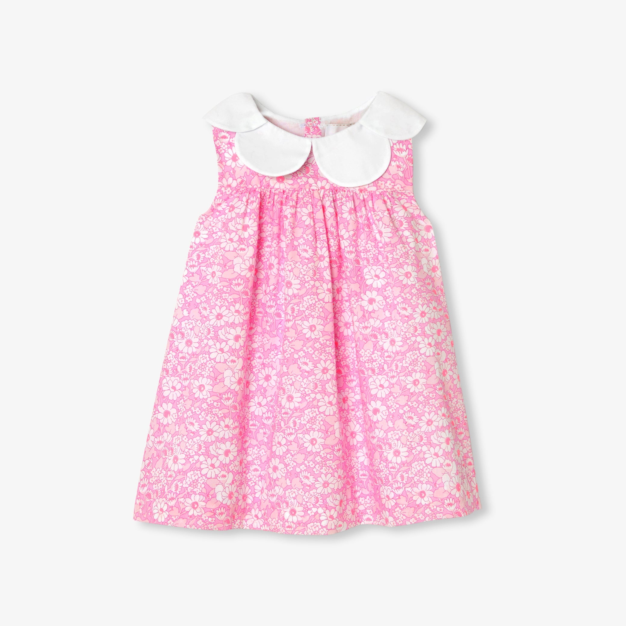 Baby girl Liberty fabric ceremony dress