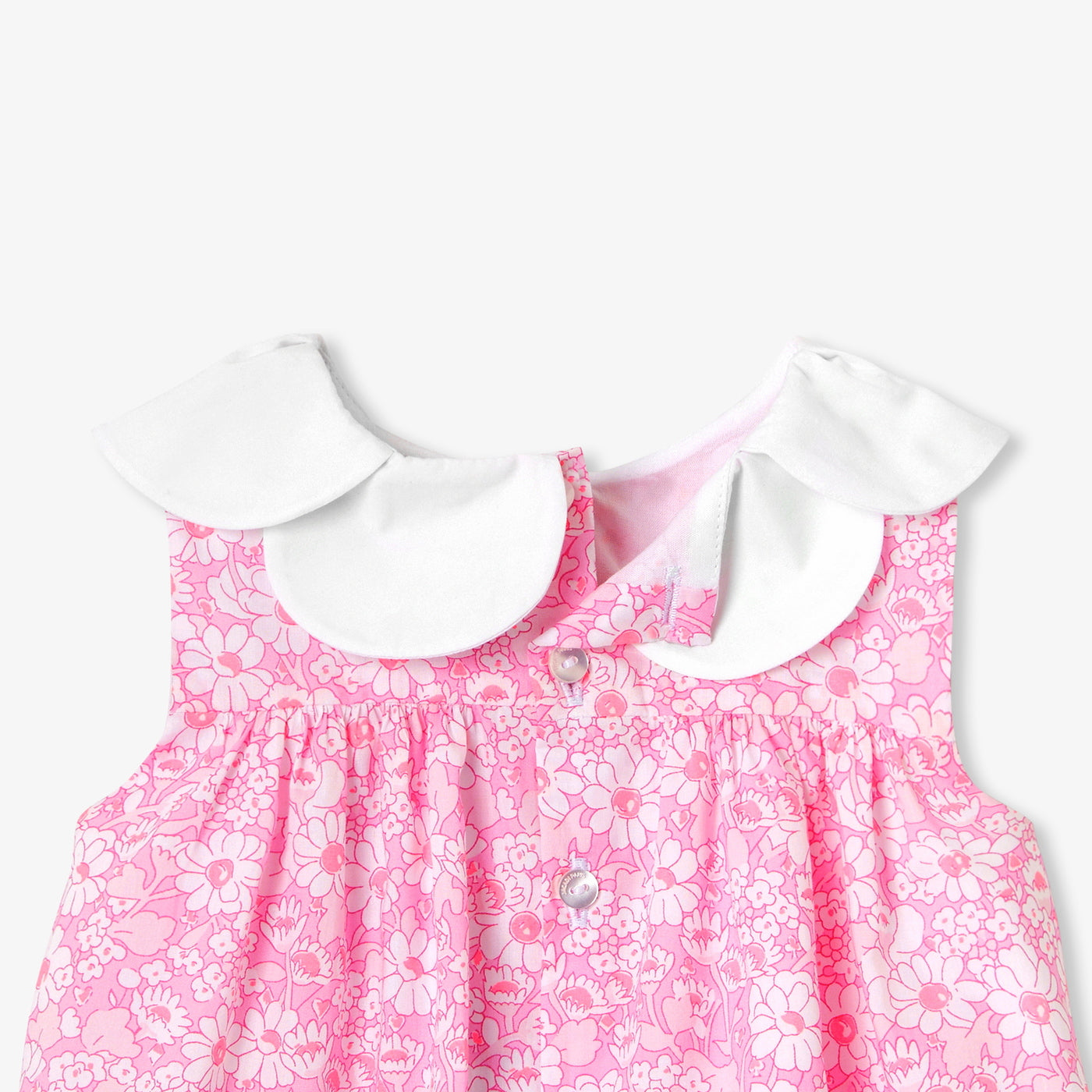 Baby girl Liberty fabric ceremony dress