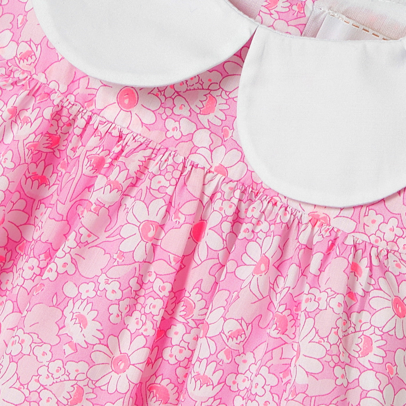Baby girl Liberty fabric ceremony dress