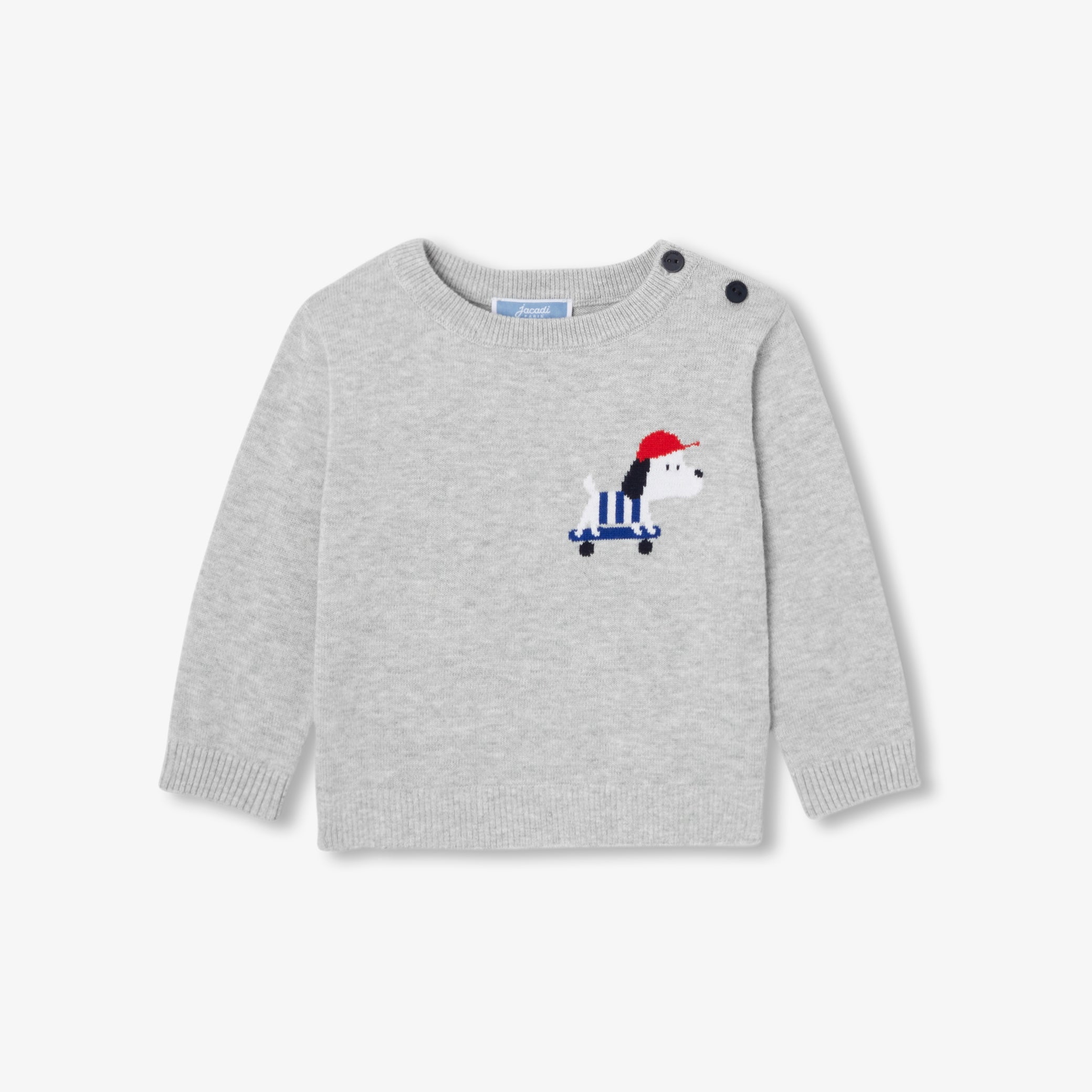 Baby boy cotton jumper