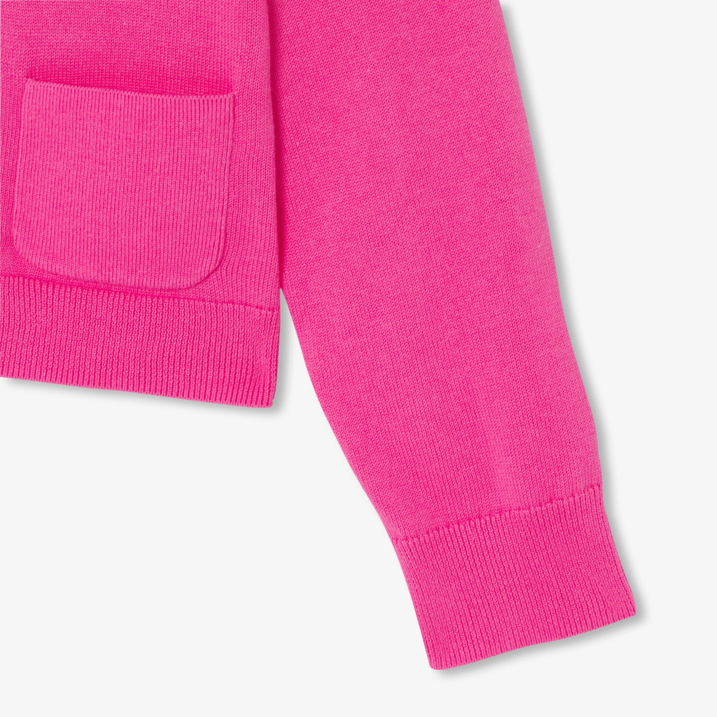 Girl cotton jersey cardigan