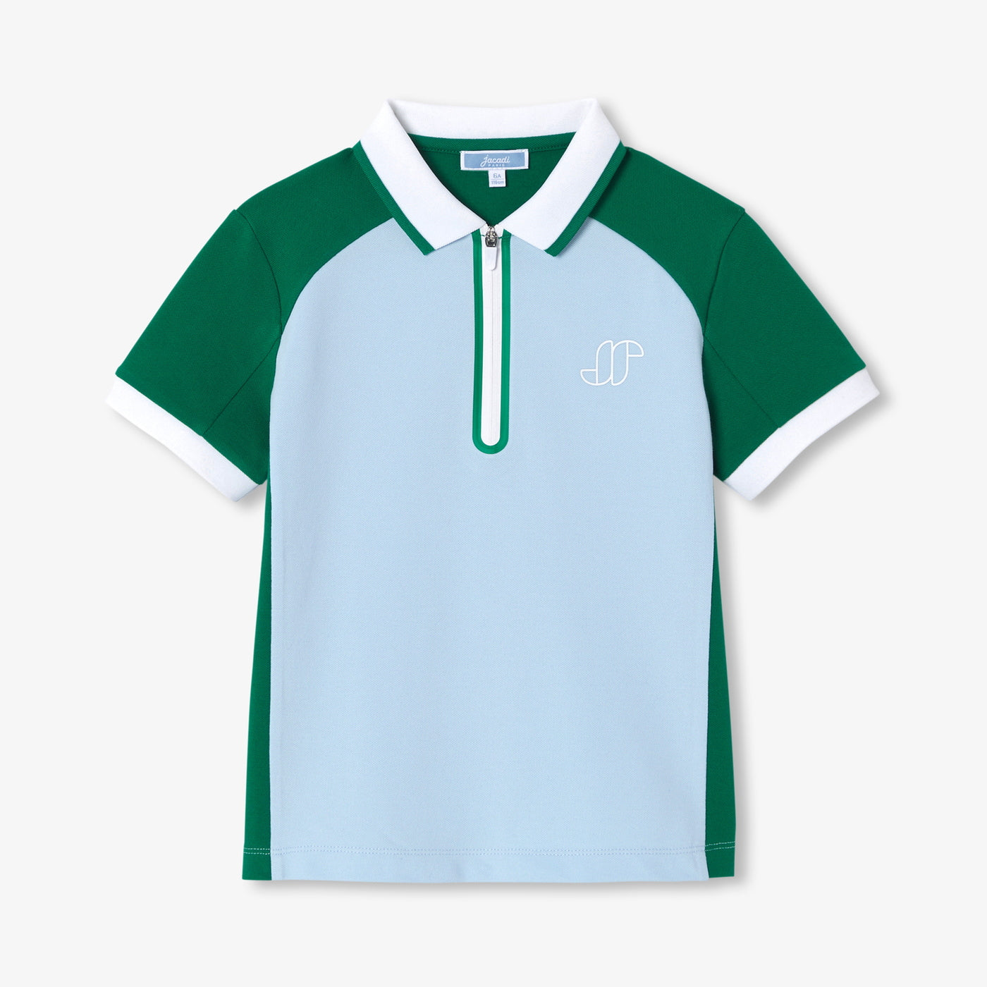Boy cotton piqué polo shirt