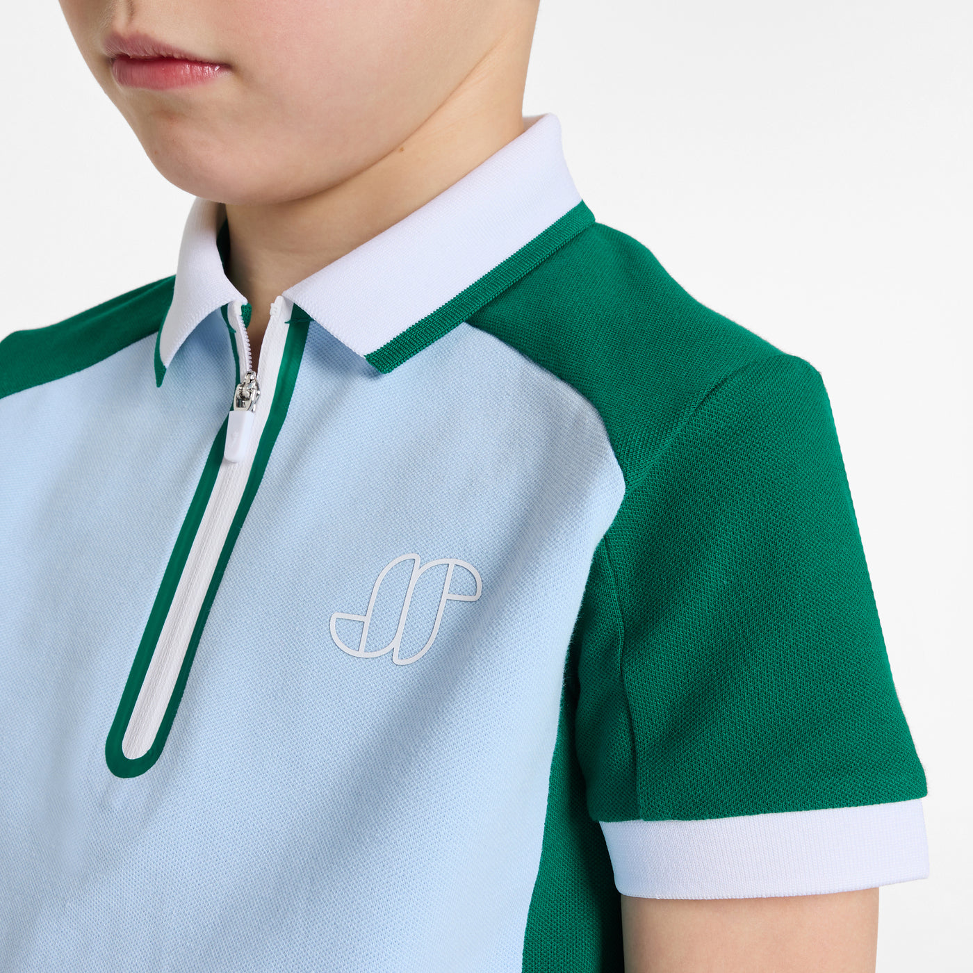 Boy cotton piqué polo shirt