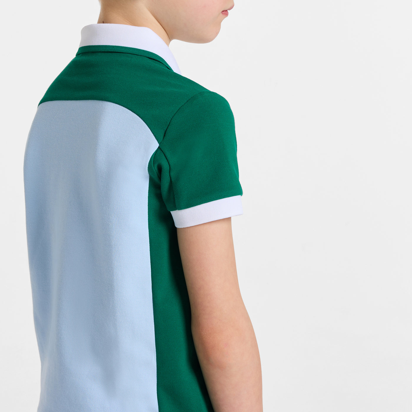 Boy cotton piqué polo shirt