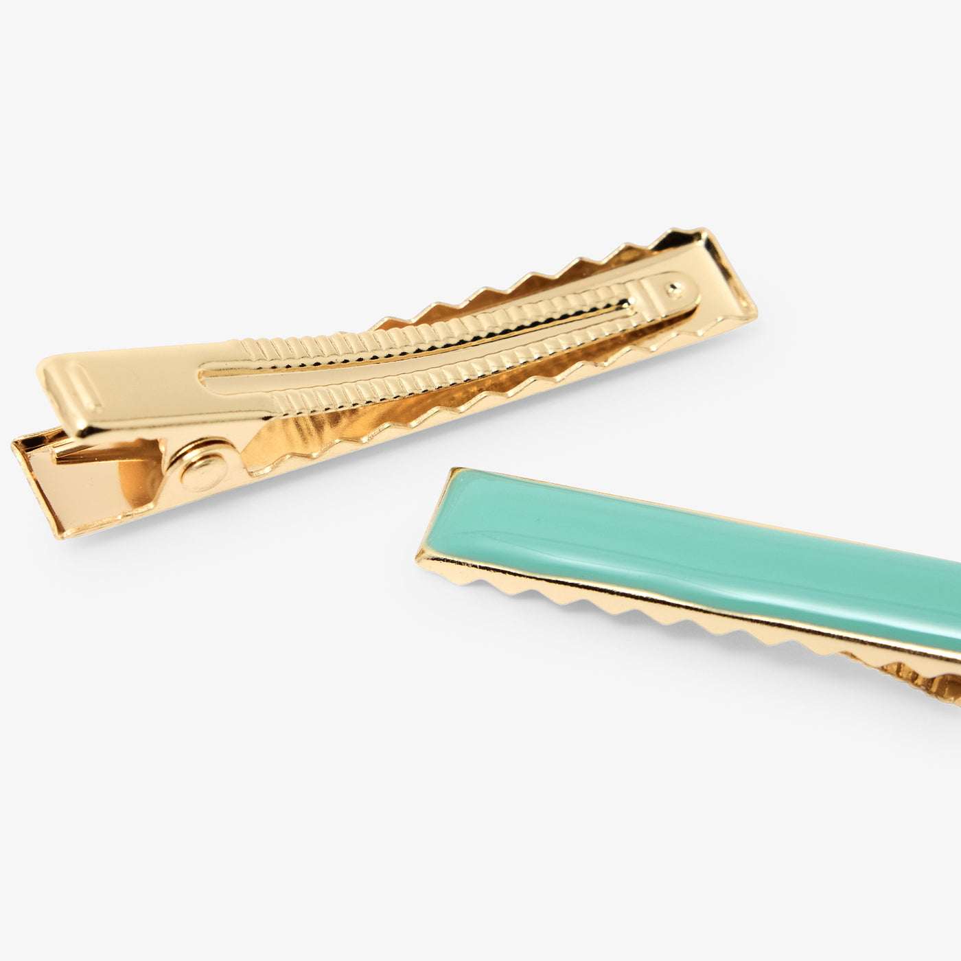 Girl set of 4 flat barrettes