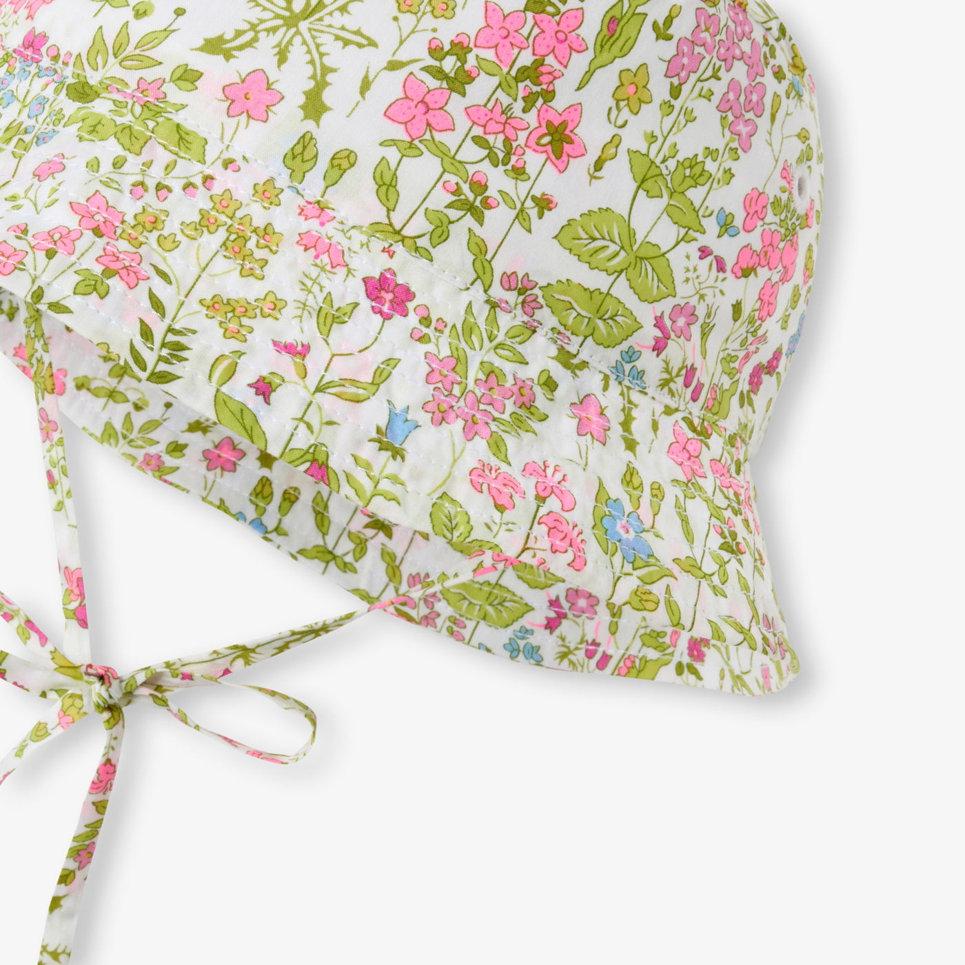 Baby girl hat in Liberty fabric