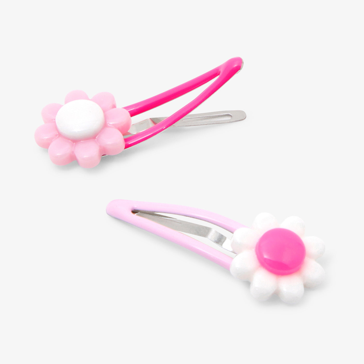Baby girl click-clack hair clip set