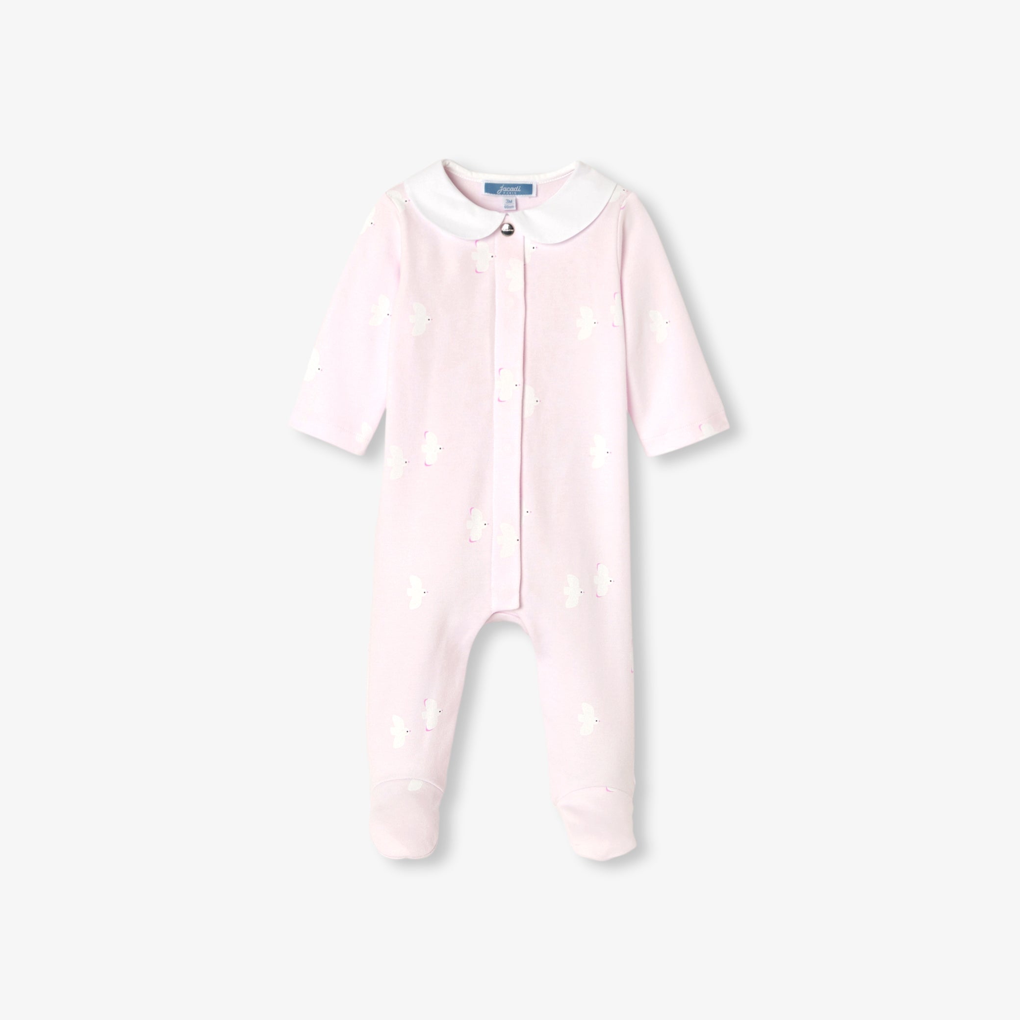 Baby pyjamas in cotton interlock