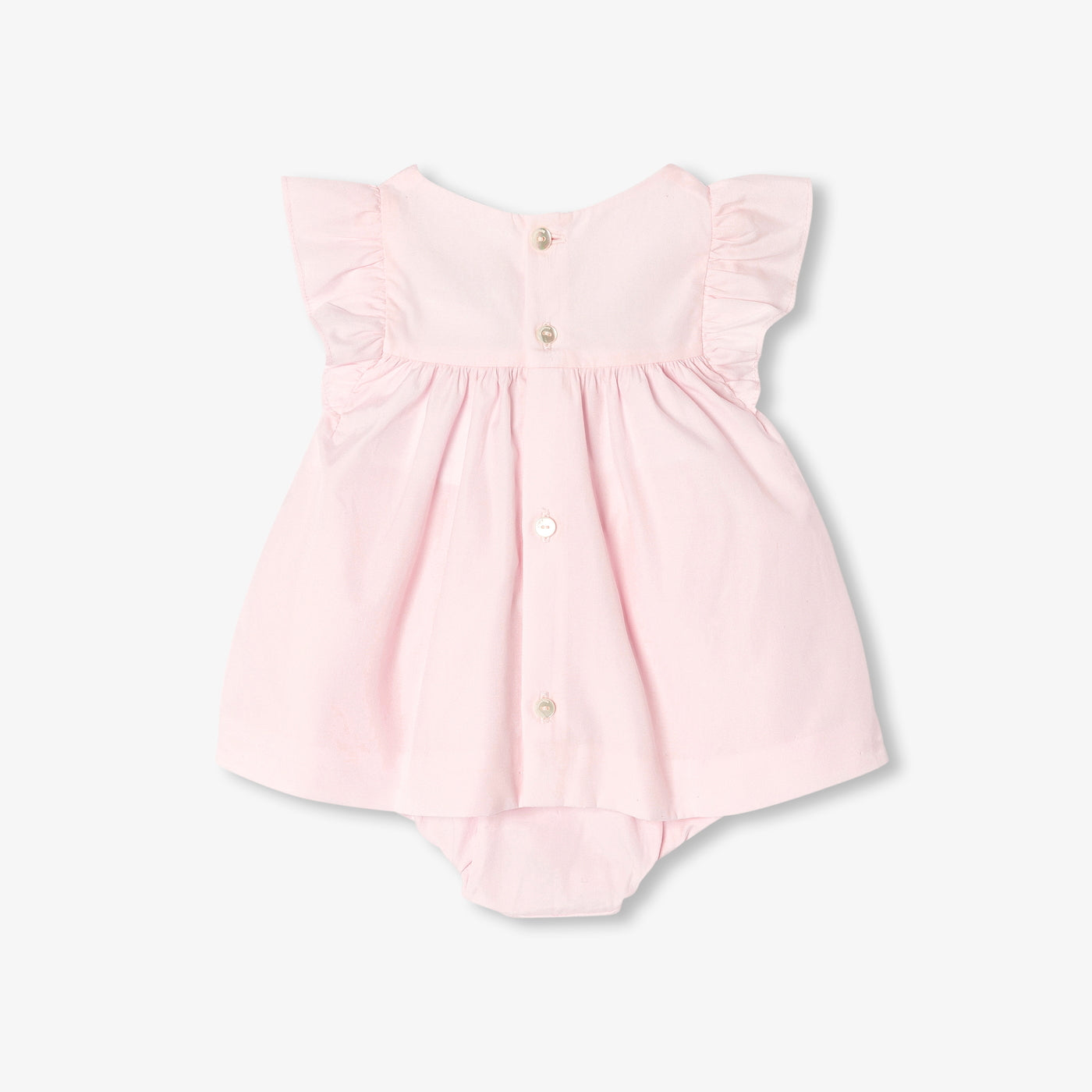 Baby girl poplin set