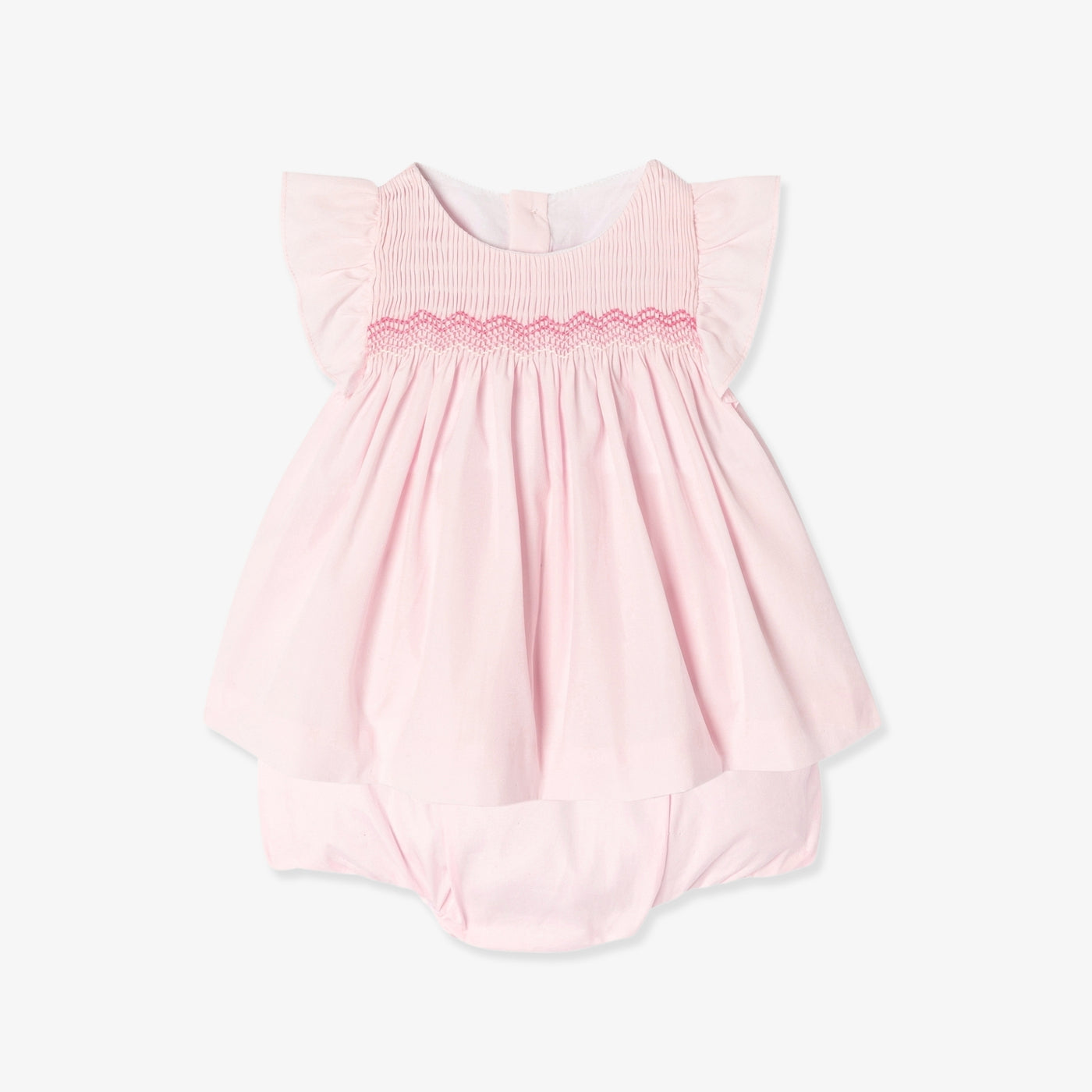 Baby girl poplin set