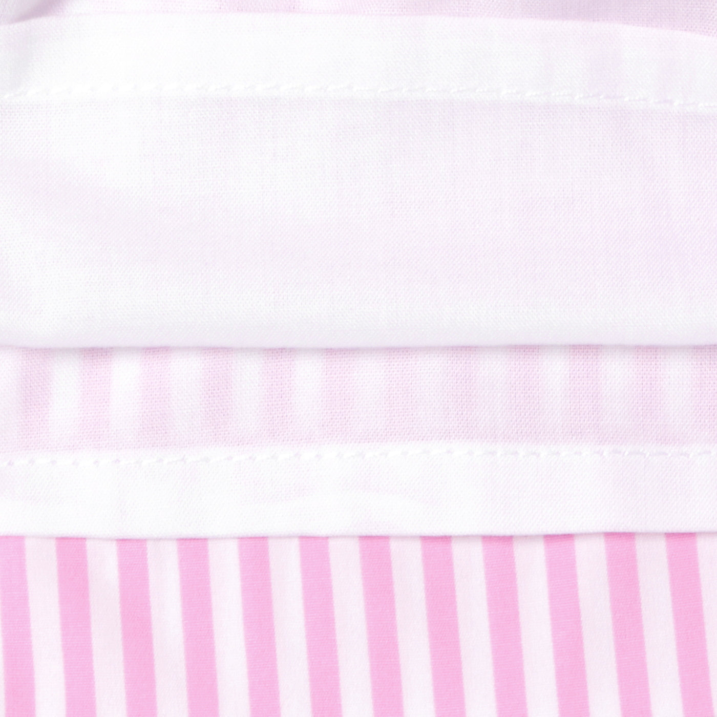 Baby girl dress in striped poplin