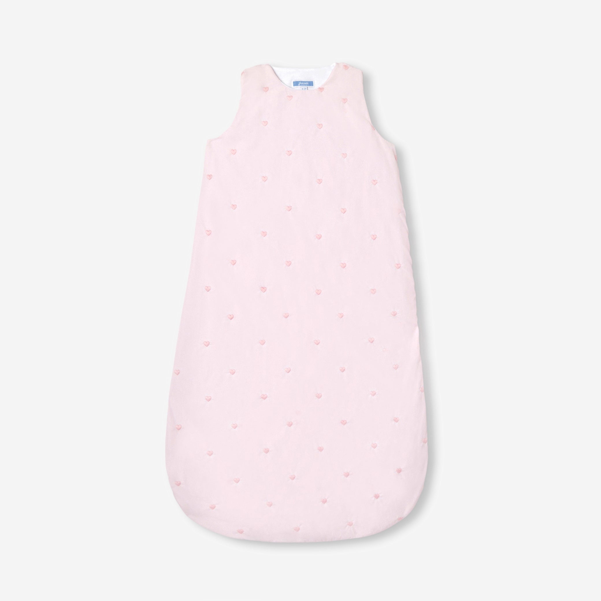 6-24 months adjustable embroidered poplin sleeping bag