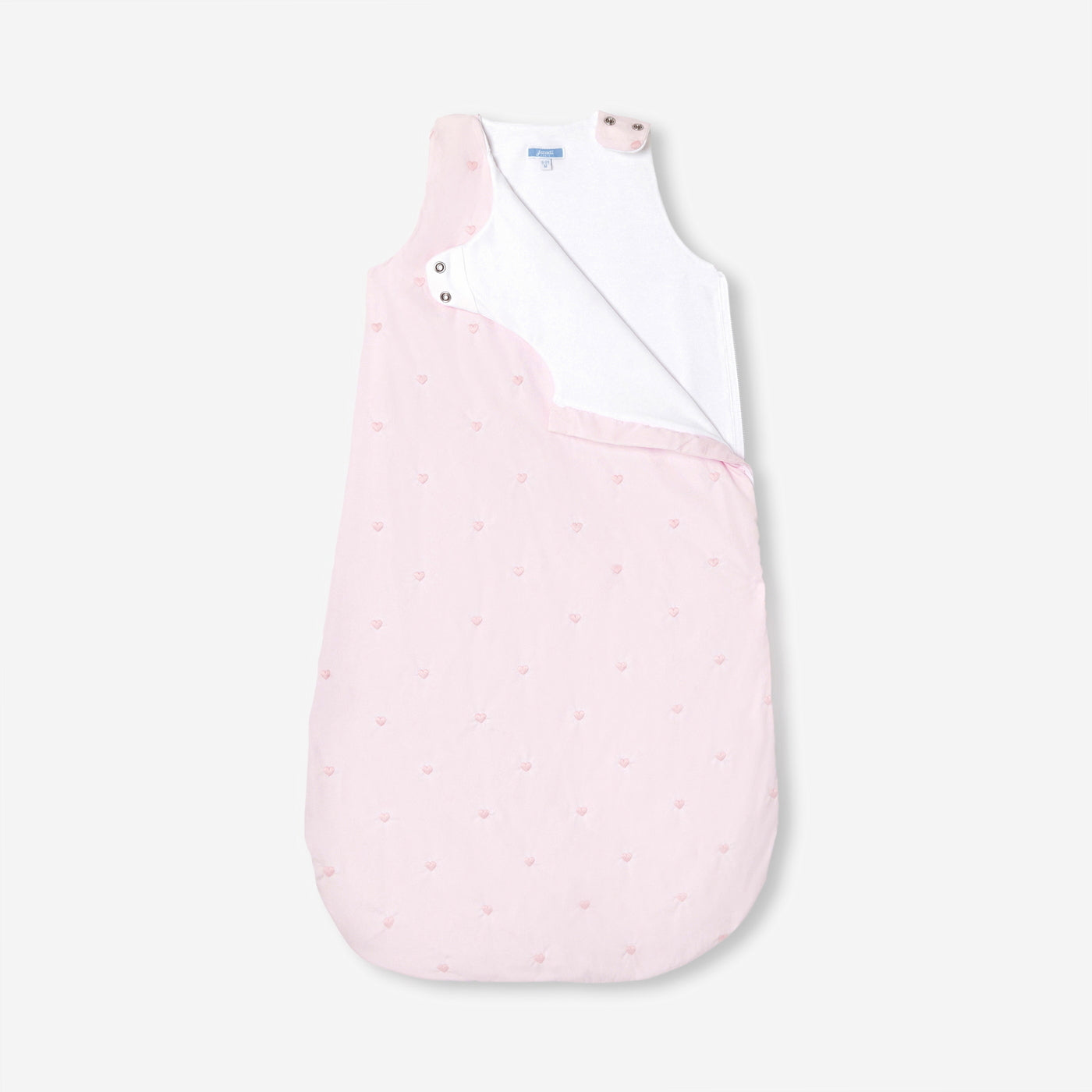 6-24 months adjustable embroidered poplin sleeping bag