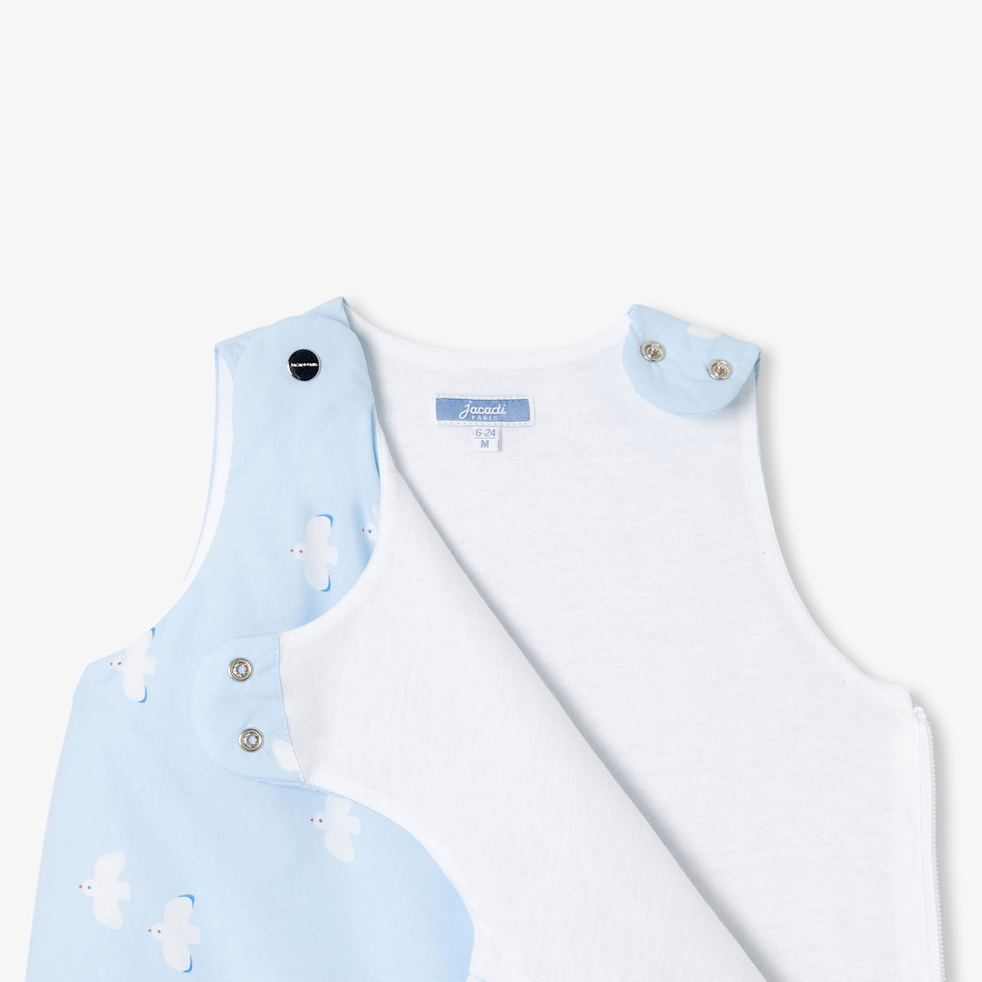 6-24 months adjustable sleeping bag in poplin
