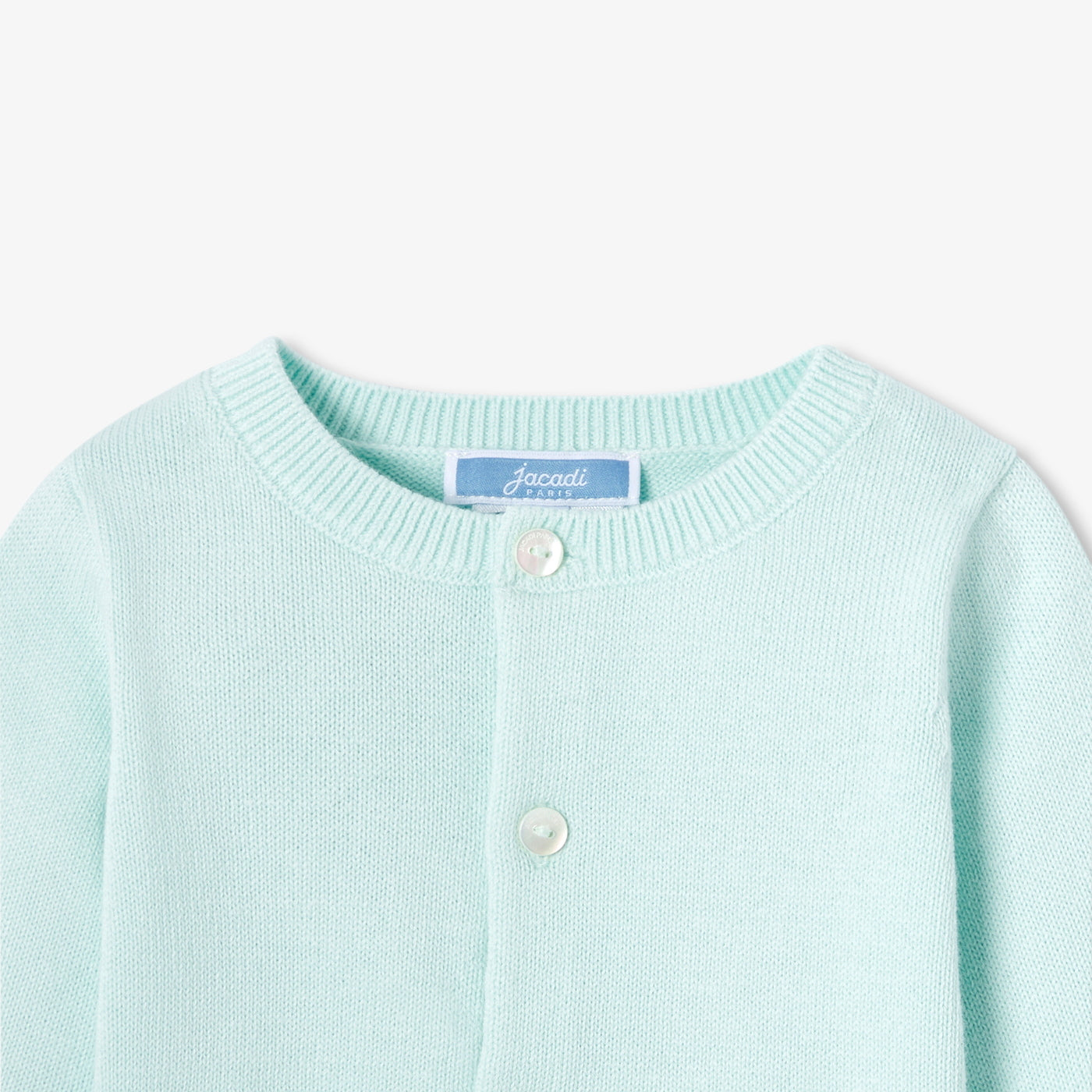 Baby jersey cardigan