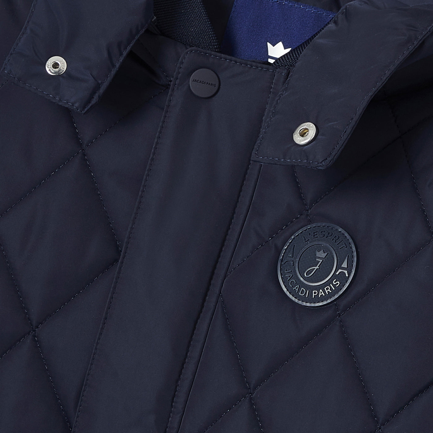 Boy quilted mid-season coat - marine jacadi