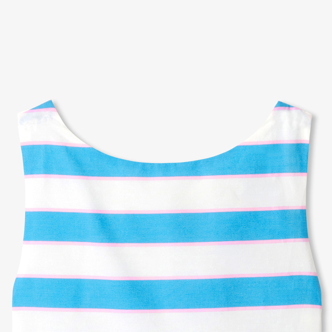 Girl striped poplin dress