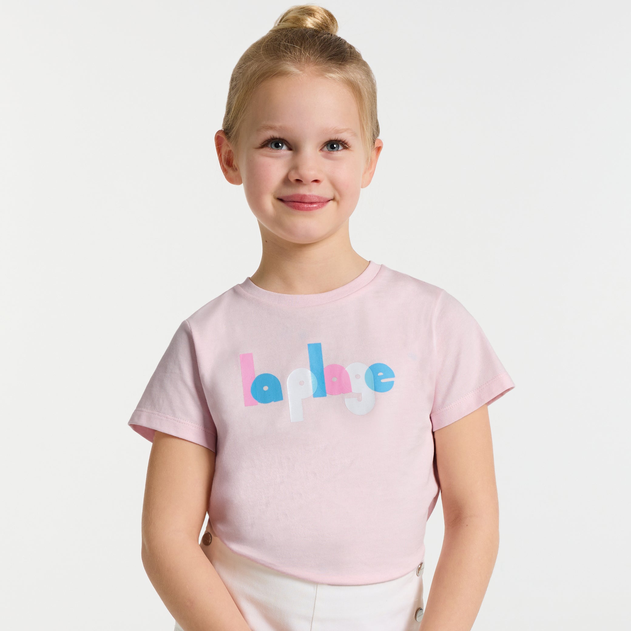 Girl short-sleeved T-shirt