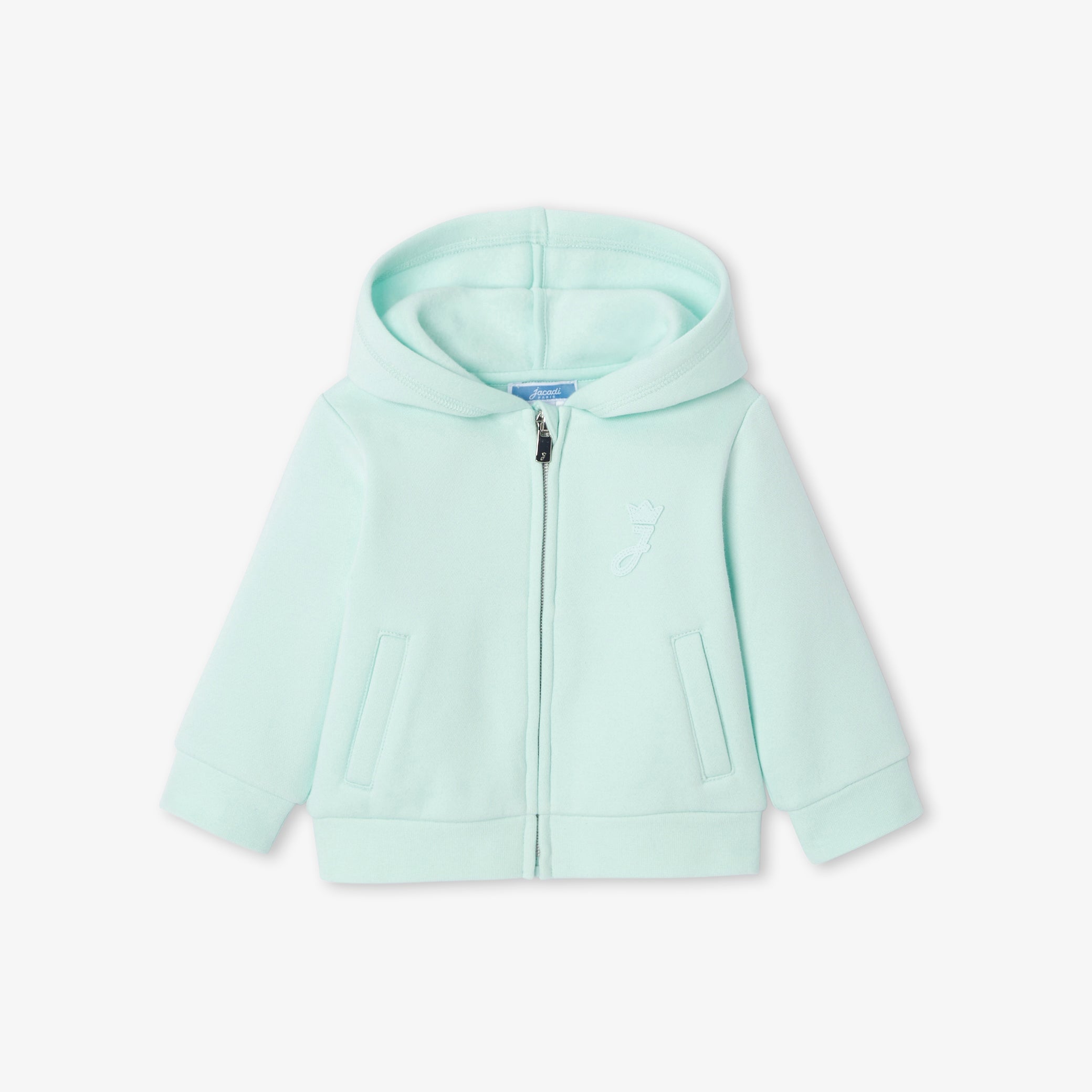Baby zip-up fleece sweatshirt