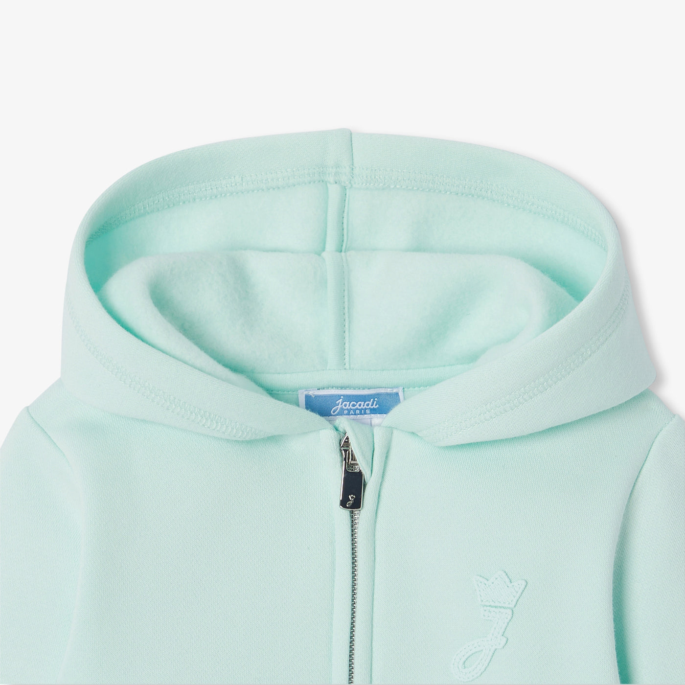 Baby zip-up fleece sweatshirt
