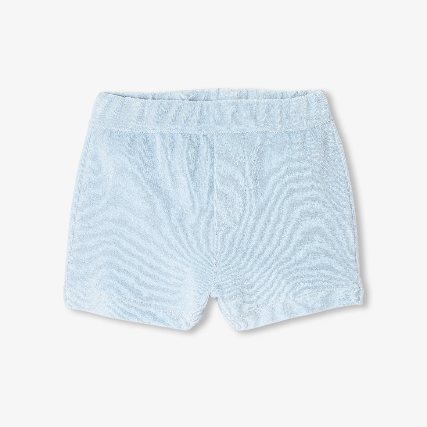 Baby boy terry cotton shorts set