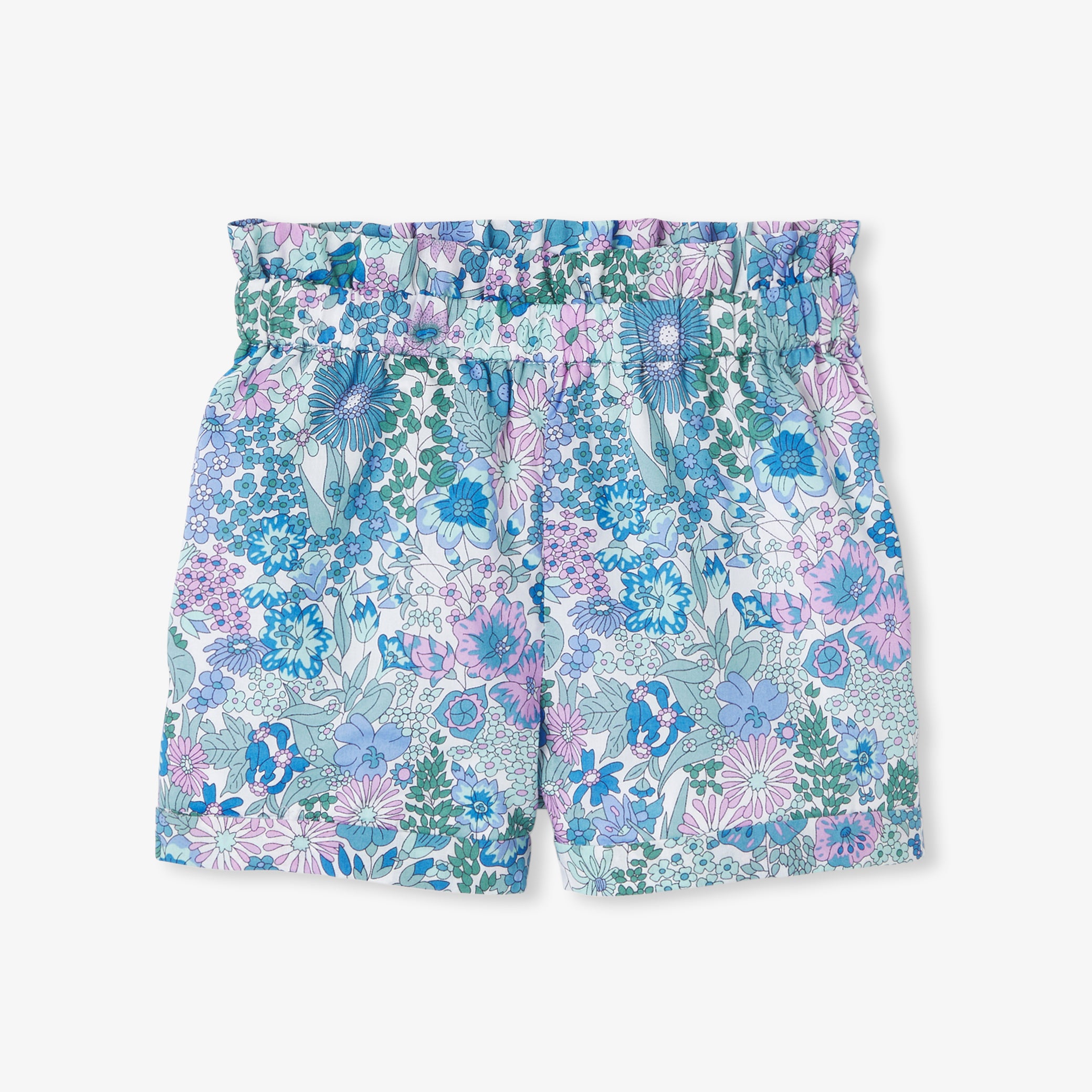 Baby girl shorts in Liberty fabric