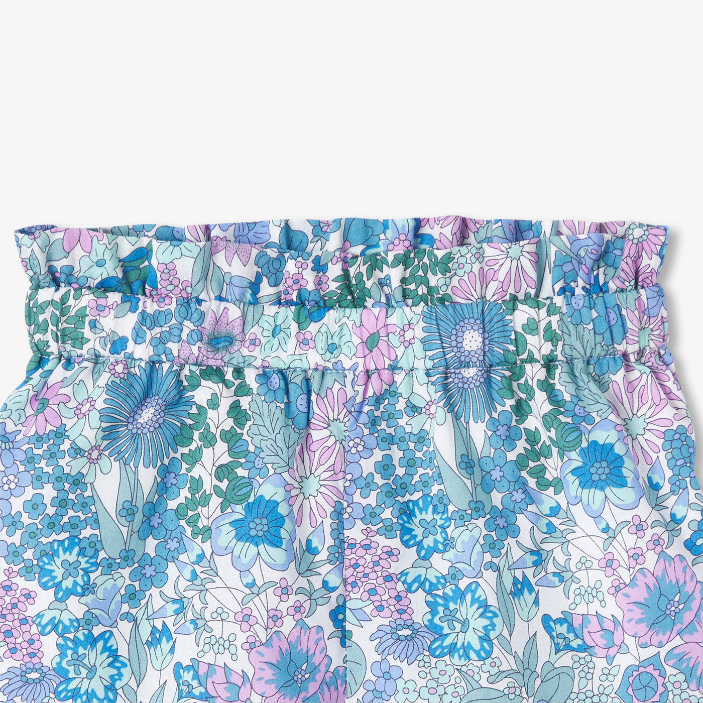 Baby girl shorts in Liberty fabric